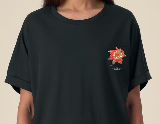 TROPICAL RED HIBISCUS – KOLLIDER – Artshirt