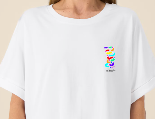 NEON CORAL VIPER – COLLIDER – Artshirt