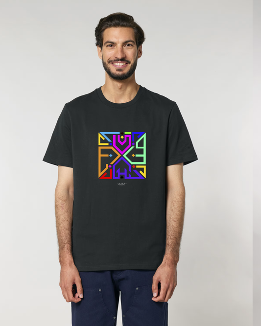 CHROMATIC SCRIPT SQUARE – DESIGNER - Artshirt