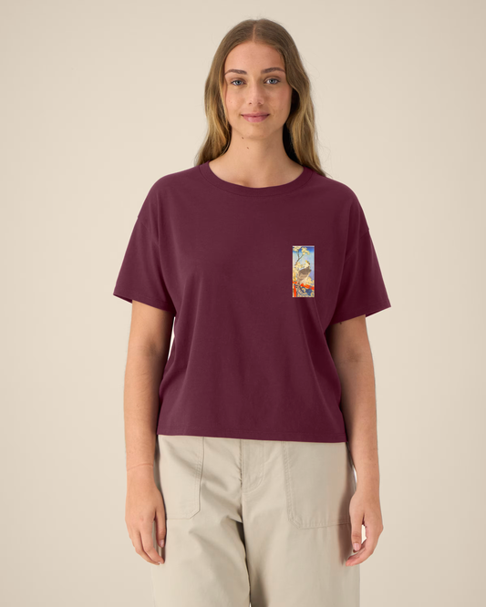 fauconcerirser – ETTA – plum – artshirt