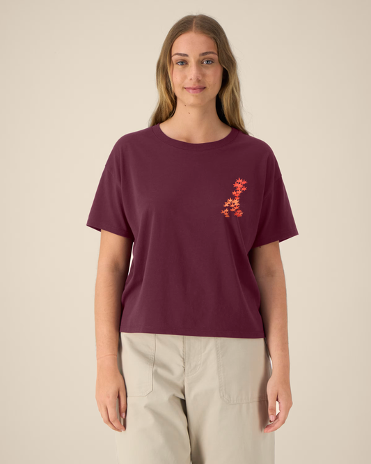 feuilleserable – ETTA – plum – artshirt