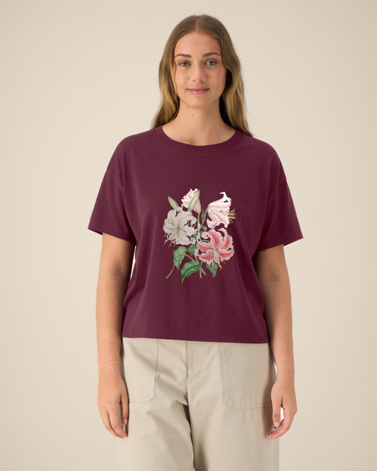 lysroyal – ETTA – plum – artshirt