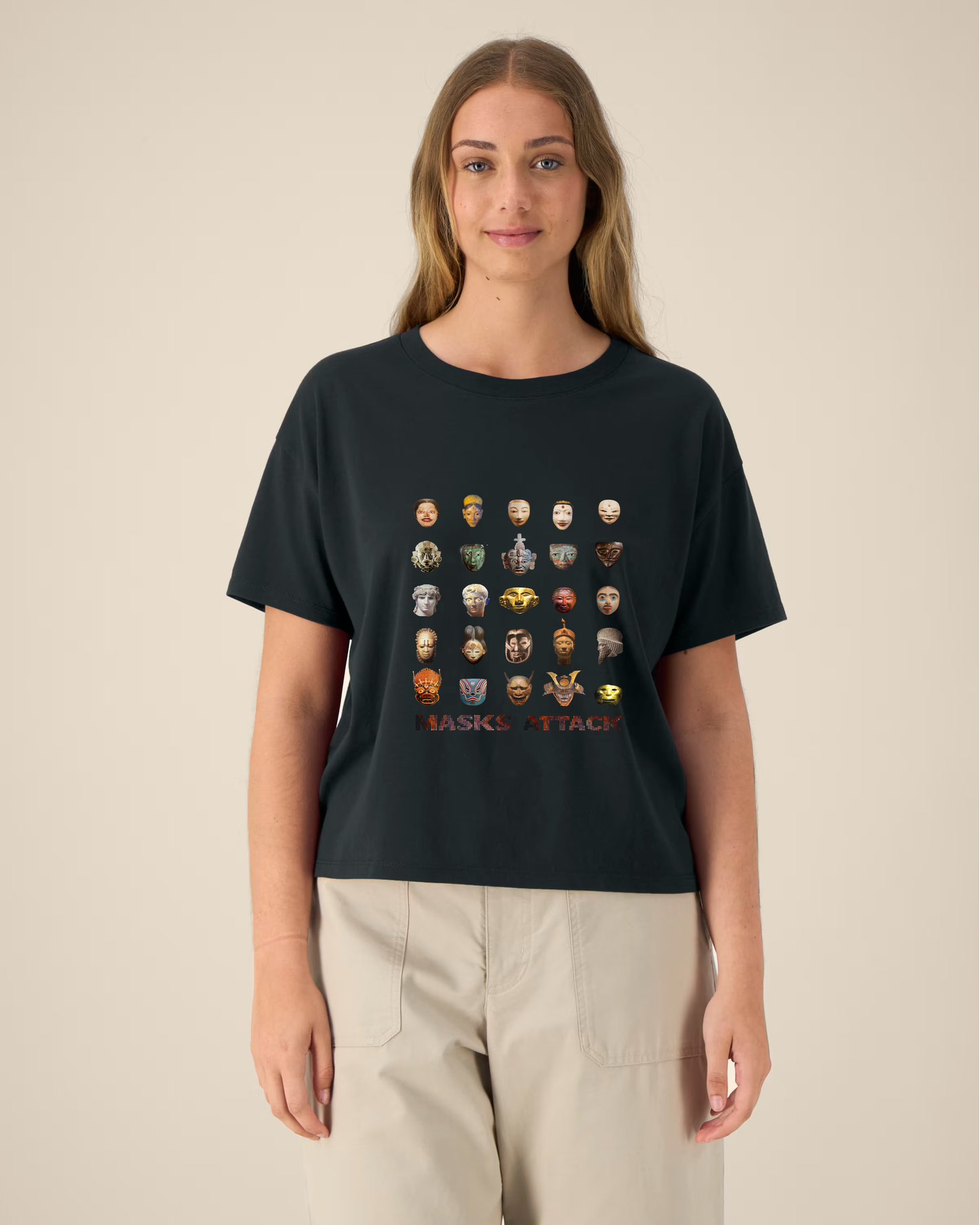 marsattack – ETTA – black – artshirt