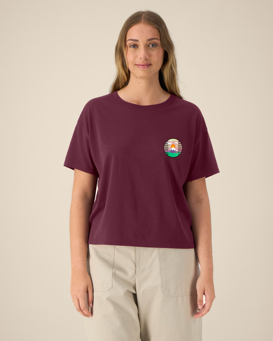 mountfuji – ETTA – plum – artshirt