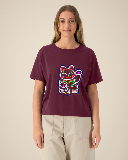 yugenlabcat – ETTA – plum – artshirt