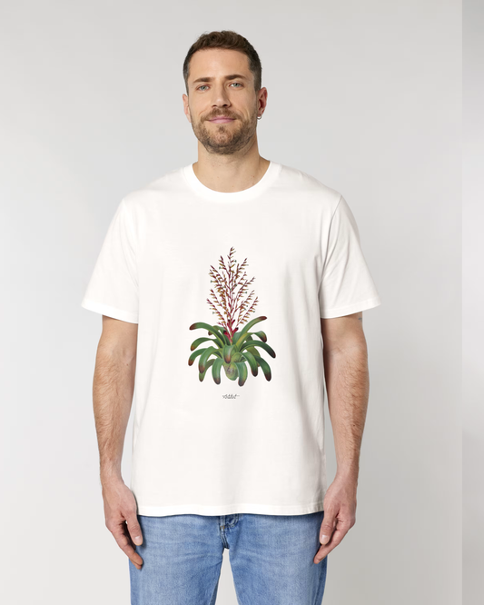 TROPICAL BROMELIA FLAME – CREATOR – OFF WHITE – artshirt