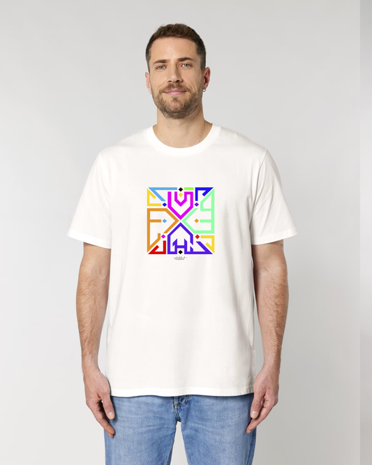 CHROMATIC SCRIPT SQUARE – DESIGNER - Artshirt