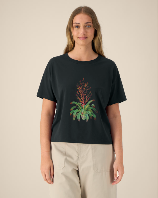bromeliacee – ETTA – black – artshirt