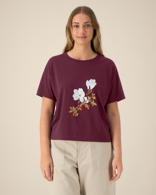 fleursjaponaises – ETTA – plum – artshirt