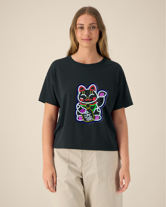 yugenlabcat – ETTA – black – artshirt